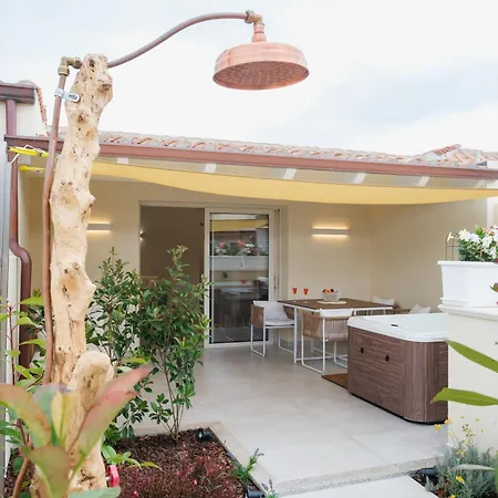 Luxury House & In Baia Turchese Con Idromassaggio Privato ヴィラ ムルタ・マリア